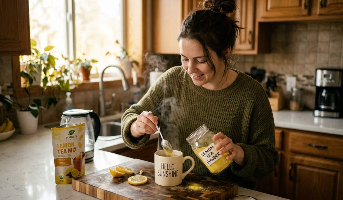 lemon tea powder