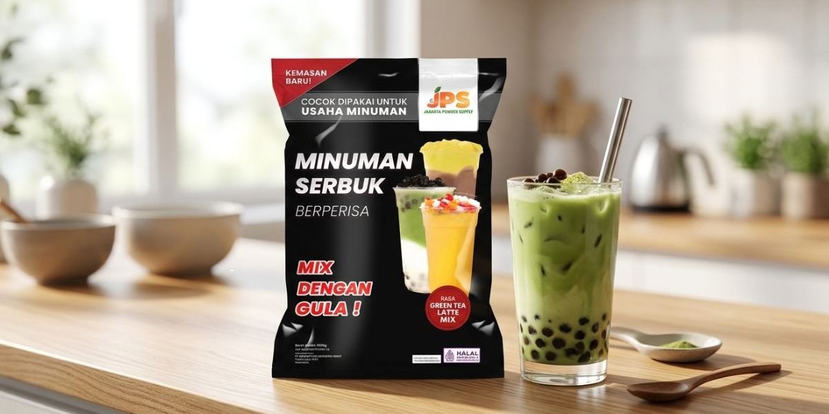 serbuk green tea