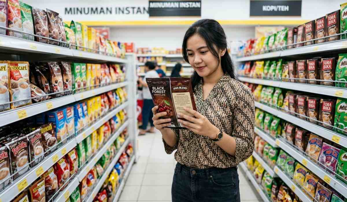 coklat bubuk black forest