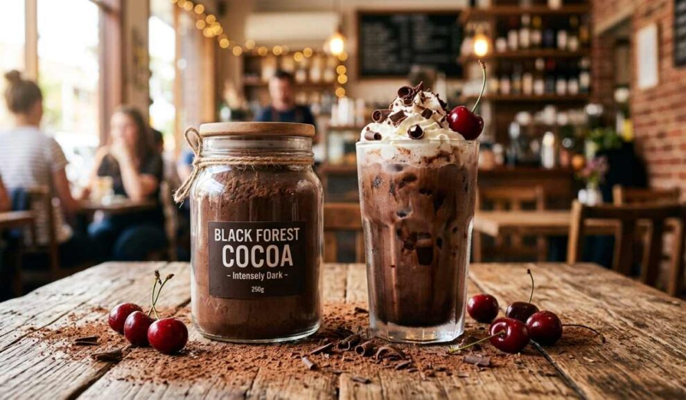 coklat bubuk black forest