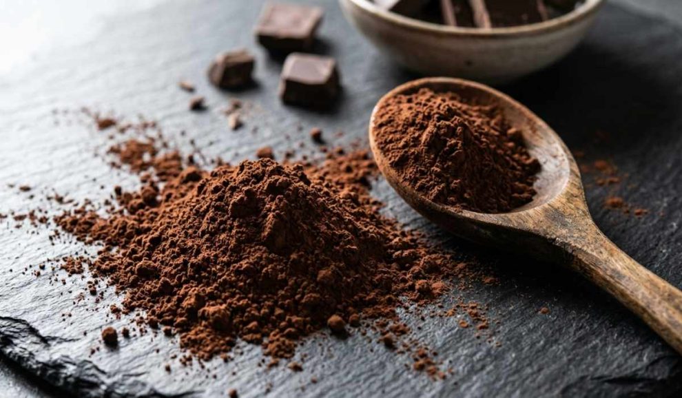dark chocolate bubuk