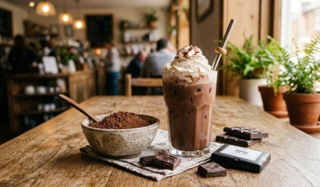 minuman serbuk coklat
