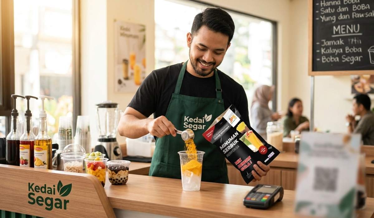 bubuk minuman mix