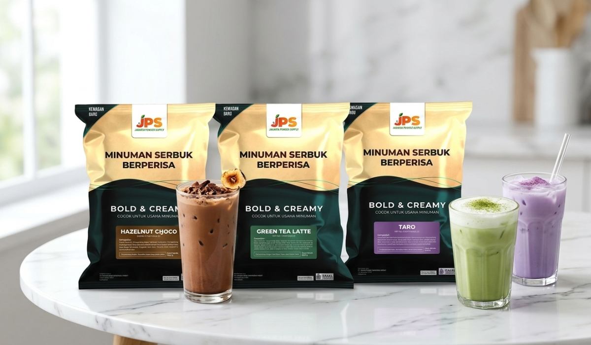 bubuk minuman untuk usaha