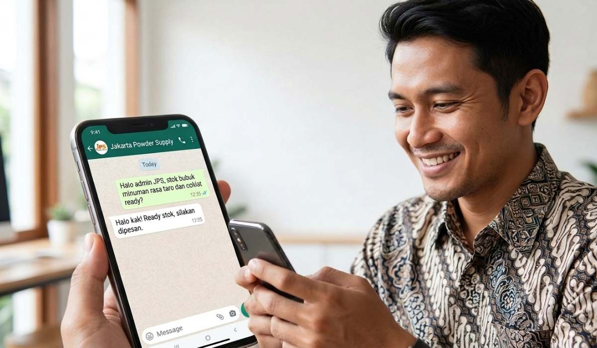 bubuk minuman untuk usaha