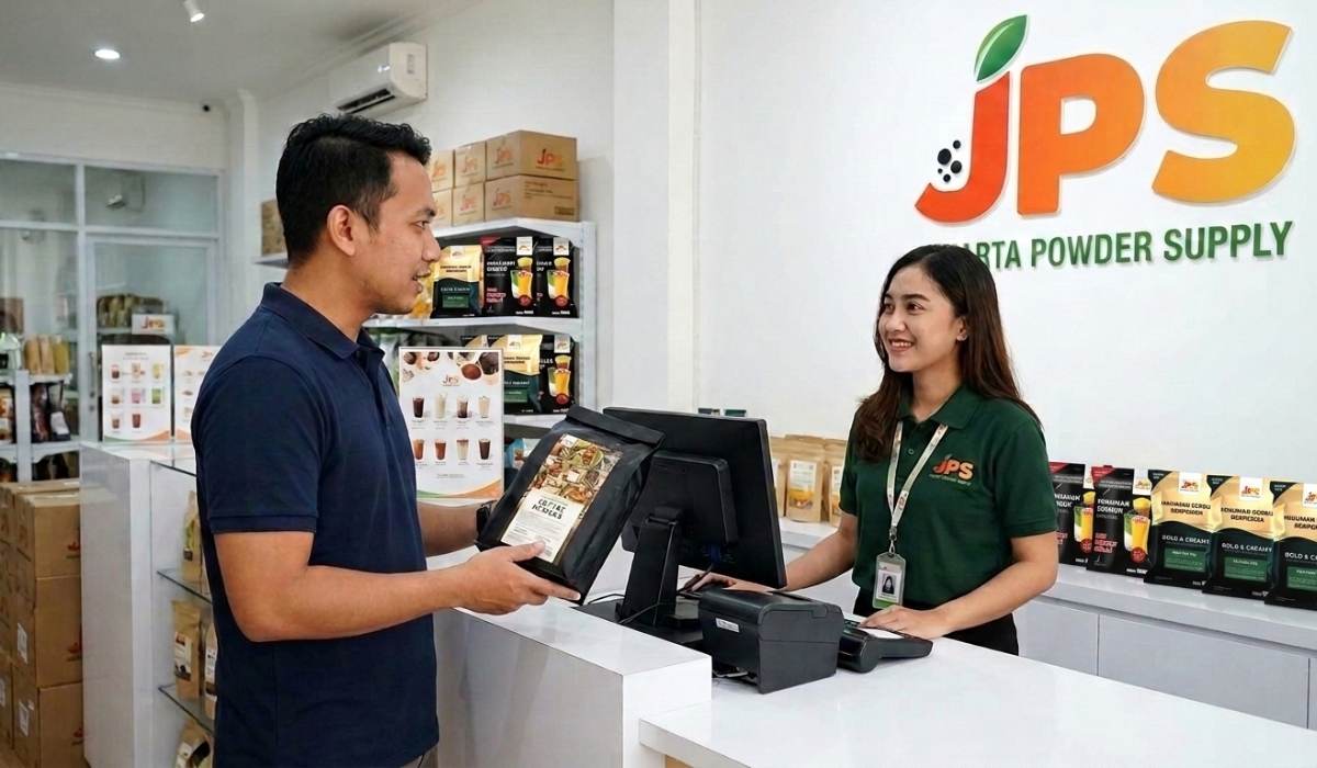 bubuk kopi instan