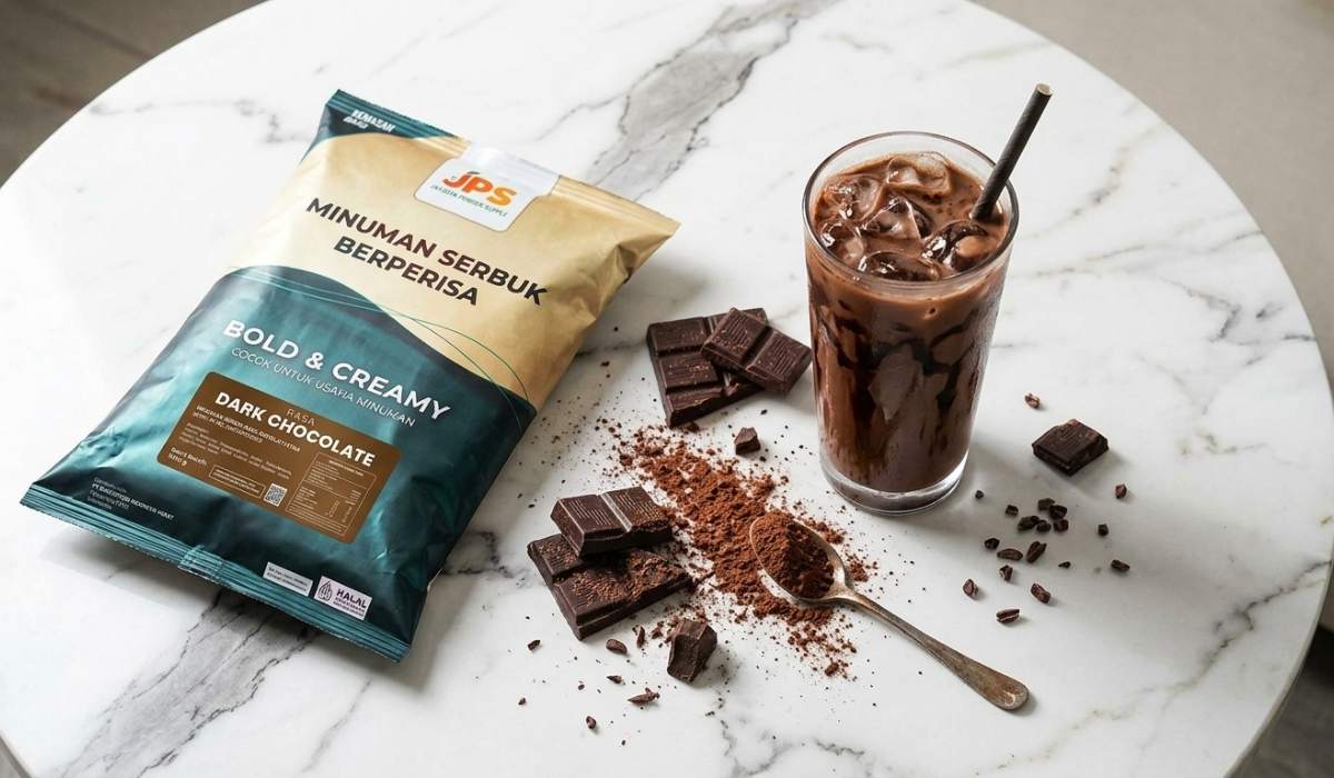 dark chocolate powder