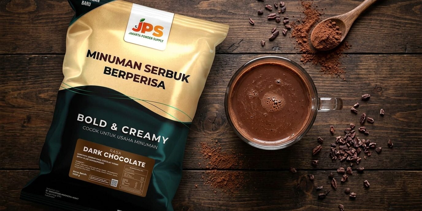 dark chocolate powder