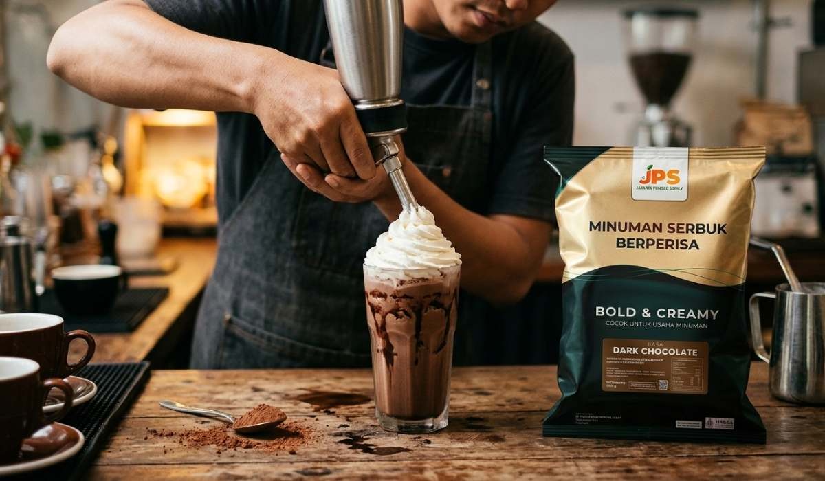 dark chocolate powder