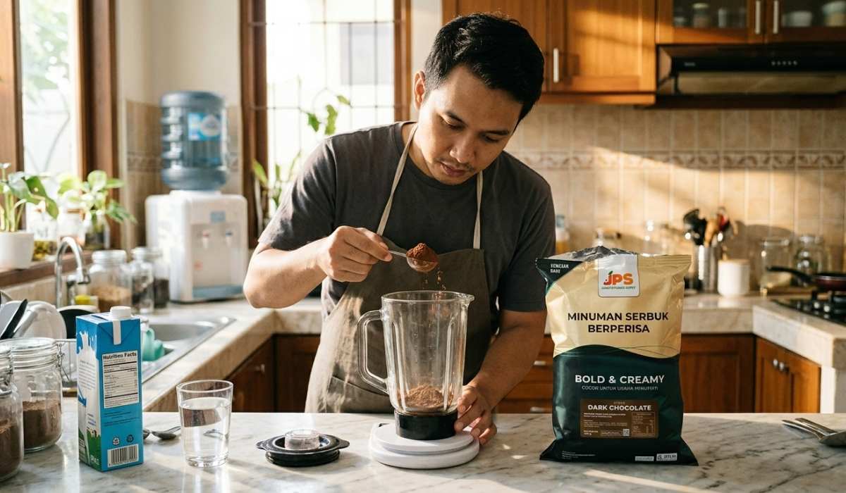 dark chocolate powder