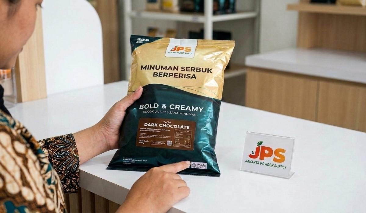 dark chocolate powder