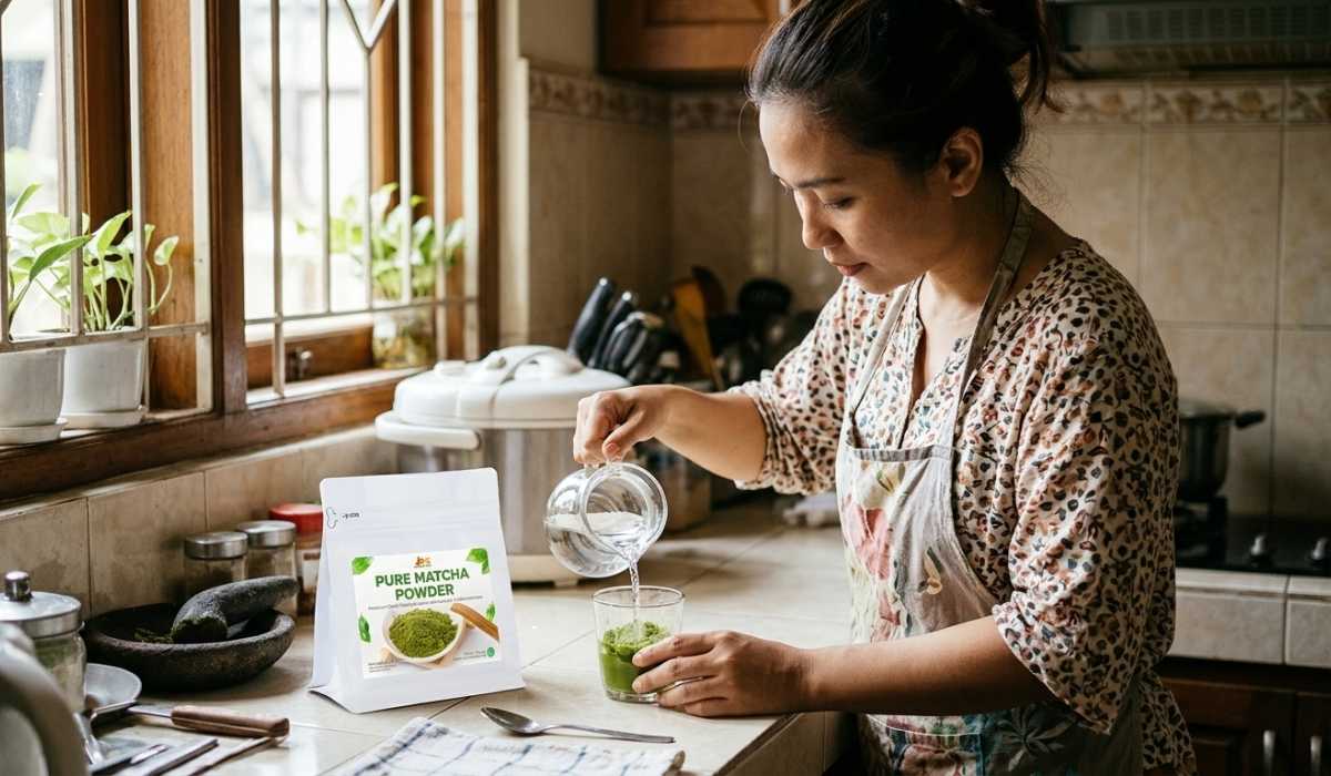 pure matcha powder