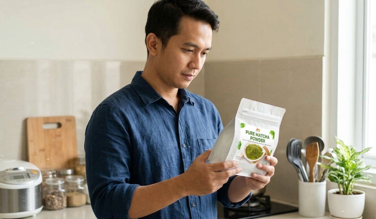 pure matcha powder